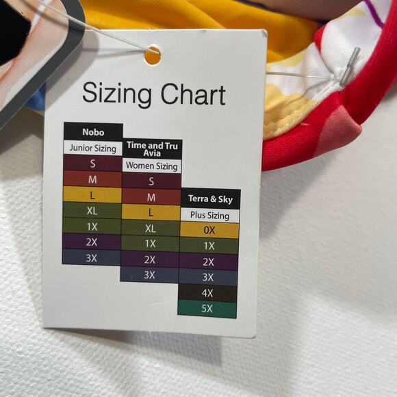 Plus Size Floral Swim Bottom, Time and Tru, Size 3X(24W-26W) - Picture 5 of 5